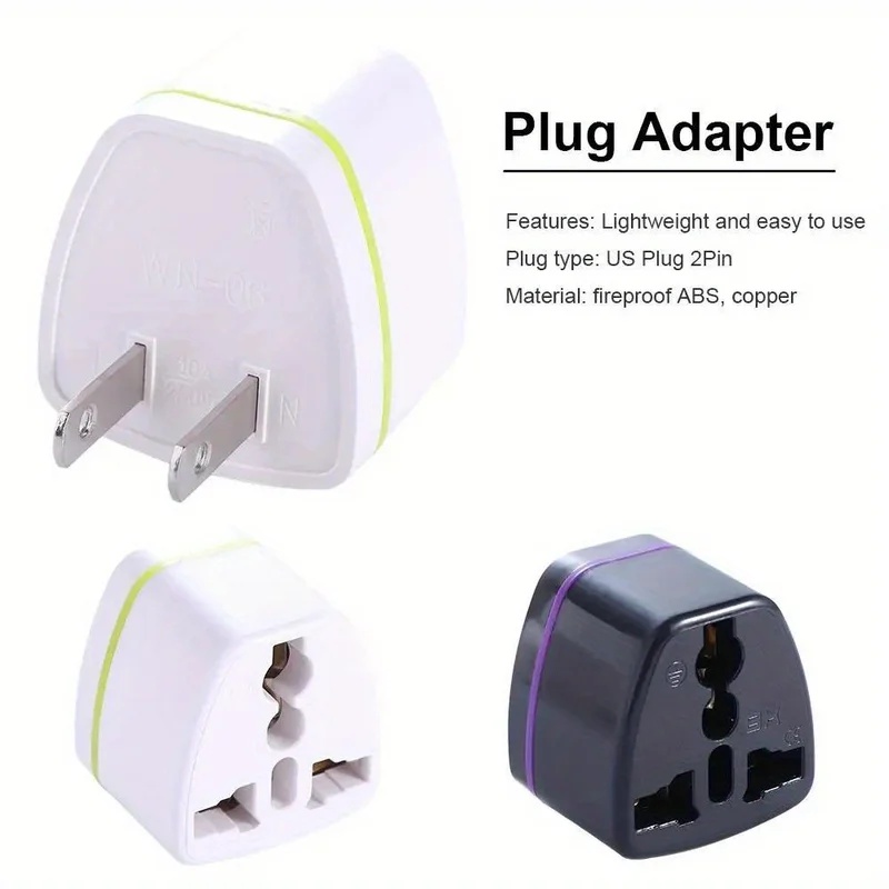 Phone Accessories Uk - محول قابس عالمي للولايات المتحدة واليابان،