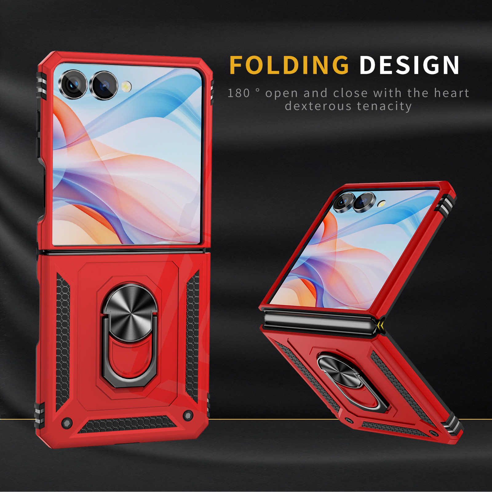Phone Accessories Popsocket - حافظة هاتف عسكرية مضادة للصدمات لهاتف