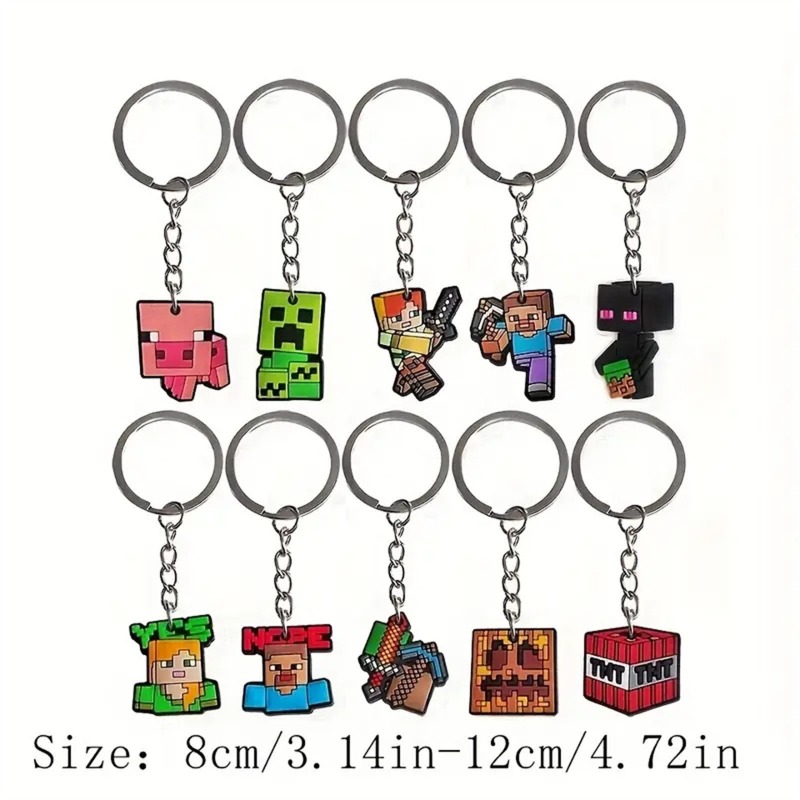 Phone Accessories Charms - سلسلة مفاتيح من مادة PVC المطاطية