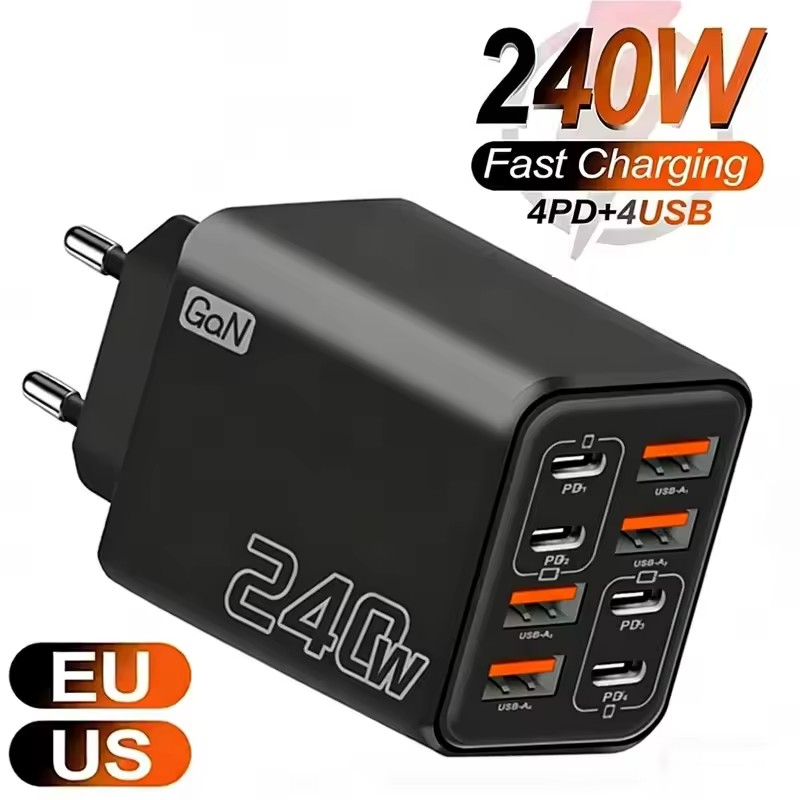 Phone Accessories Supplier - شاحن USB C بقوة 240 واط