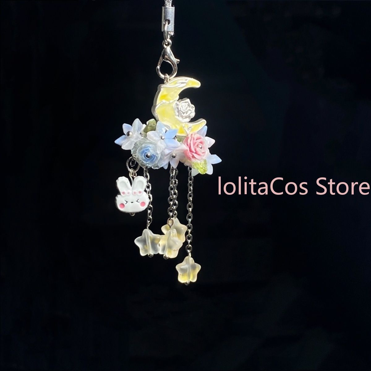 Phone Accessories Charms - سلسلة هاتف أنمي لوف آند ديب