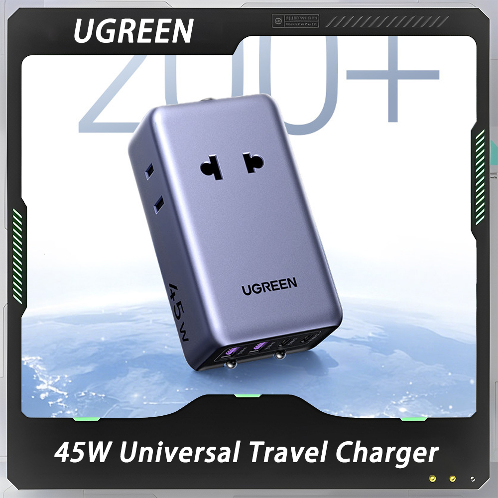 Phone Accessories Uk - محول UGREEN 45 واط، شاحن سفر