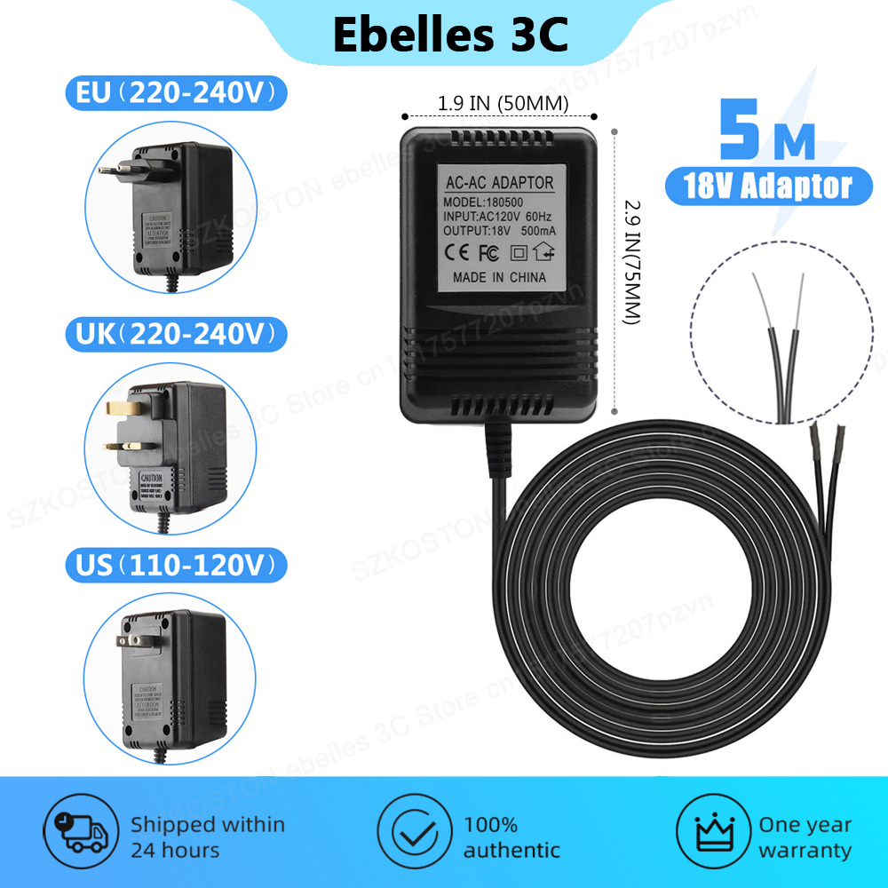 Phone Accessories Uk - 18 فولت التيار المتناوب محول شاحن