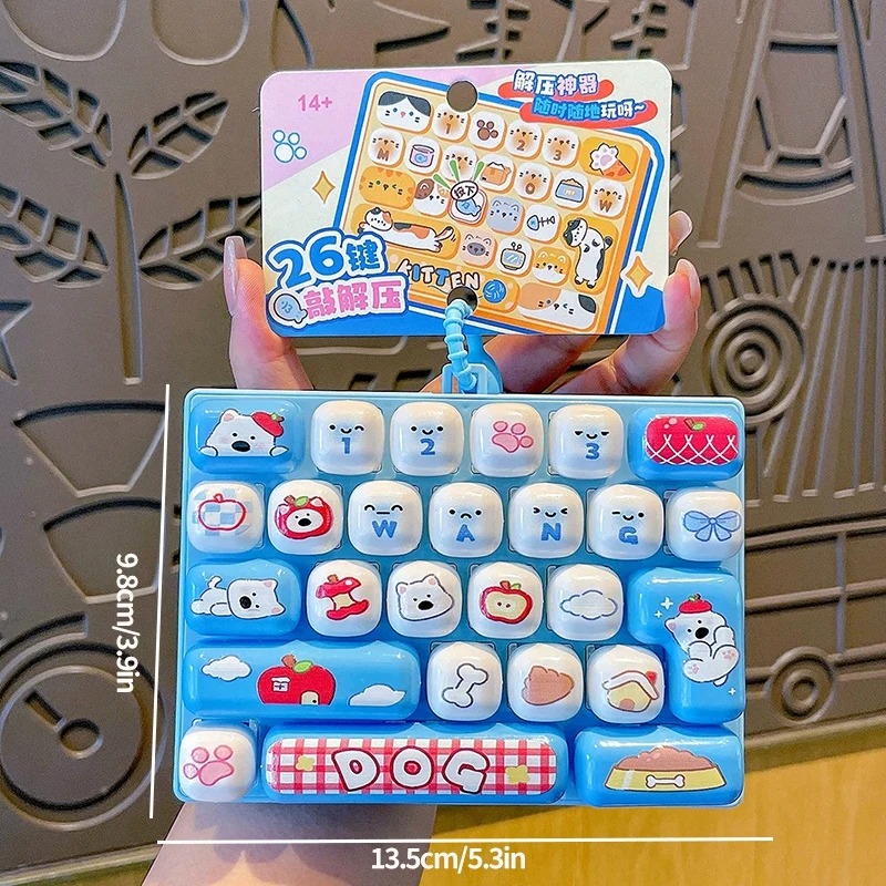 لوحة مفاتيح مضادة للتوتر مكونة - مراجعة Phone Accessories Charms وسعره