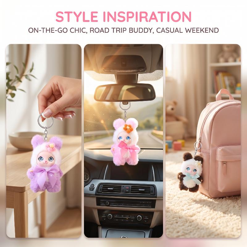 سلسلة مفاتيح على شكل حيوان لطي - مراجعة Phone Accessories Charms وسعره
