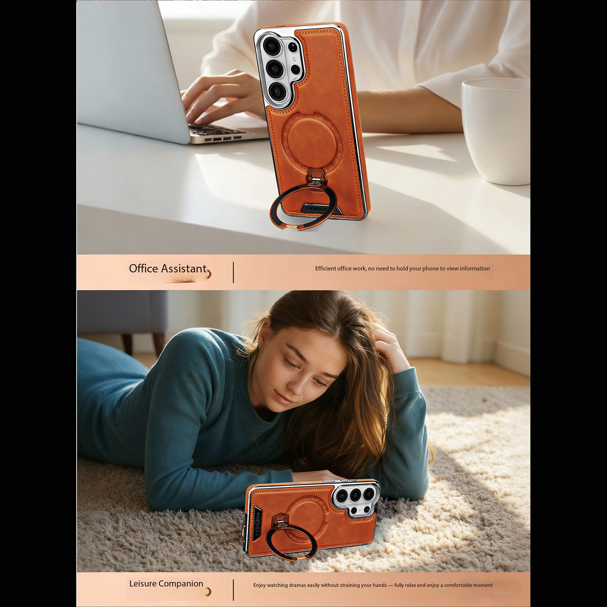 غطاء هاتف من الجلد الصناعي لسا - مراجعة Phone Accessories Popsocket وسعره