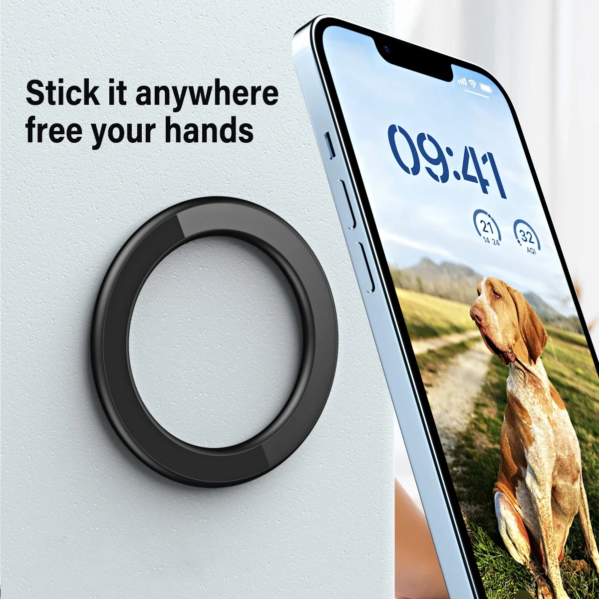 حامل حلقي مغناطيسي لاصق قوي مت - مراجعة Phone Accessories Popsocket وسعره