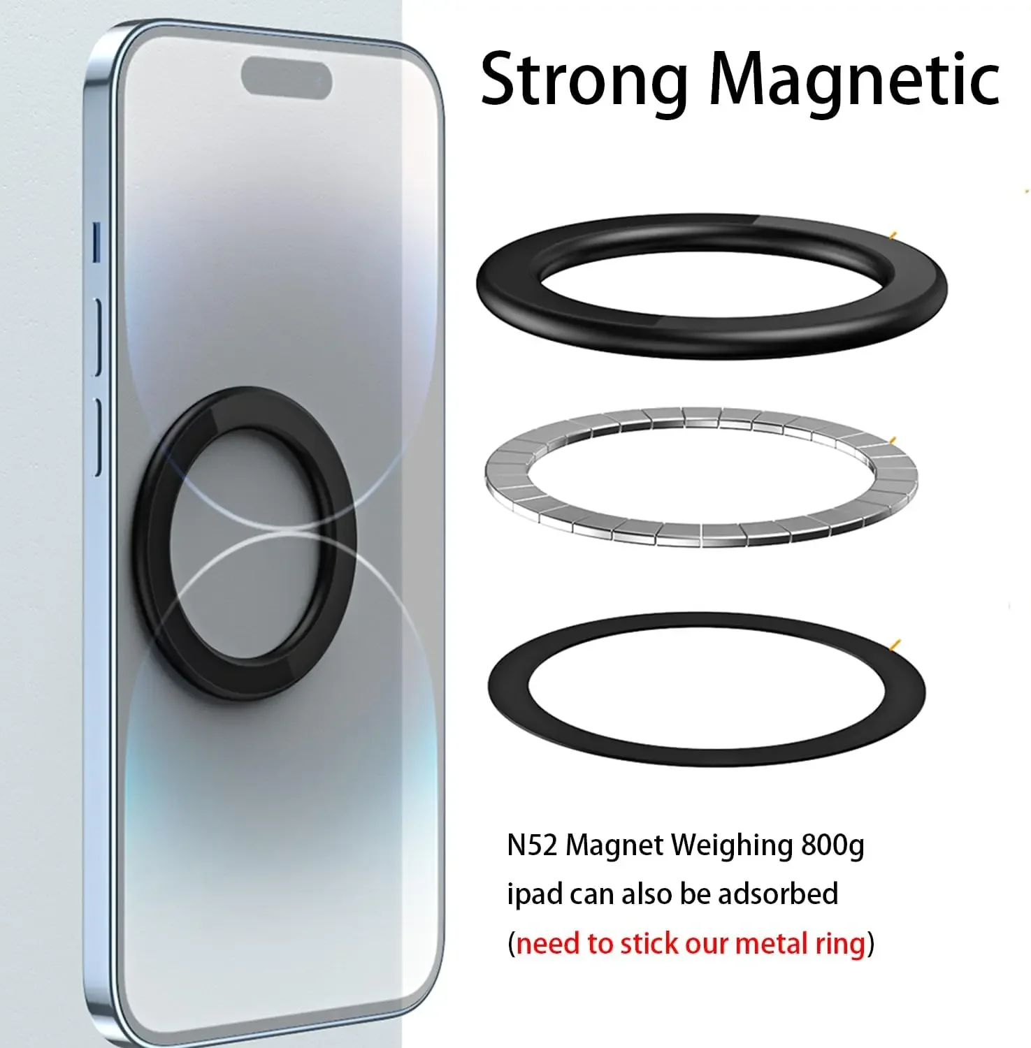 حامل حلقي مغناطيسي لاصق قوي مت - مراجعة Phone Accessories Popsocket وسعره
