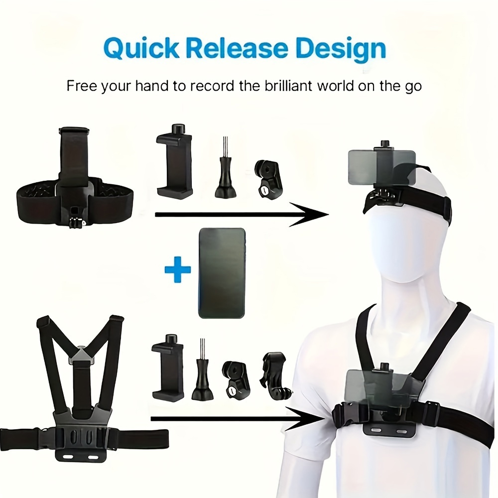 حامل هاتف محمول للرأس والصدر م - مراجعة Phone Accessories Supplier وسعره