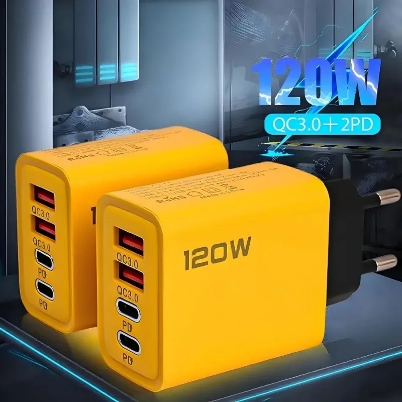 120 واط 4-Ports شحن سريع للغاي - مراجعة Phone Accessories Supplier وسعره