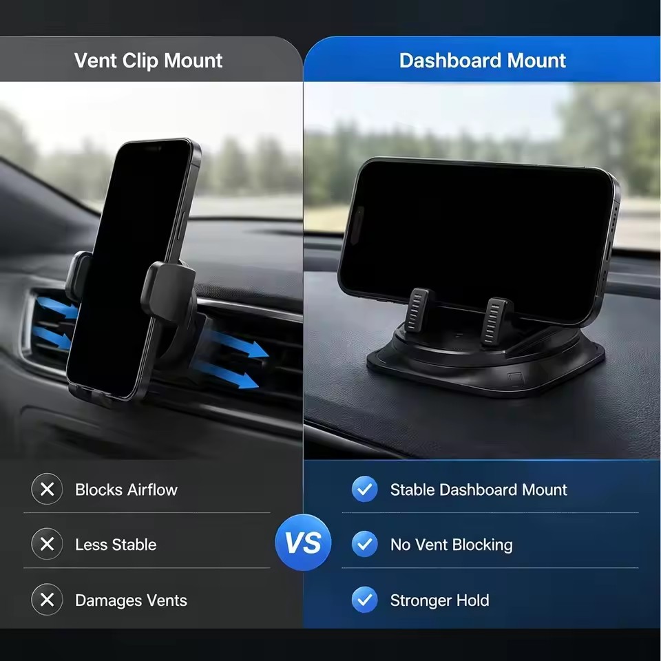 360 °   حامل هاتف محمول للسيار - مراجعة Phone Accessories Japan وسعره