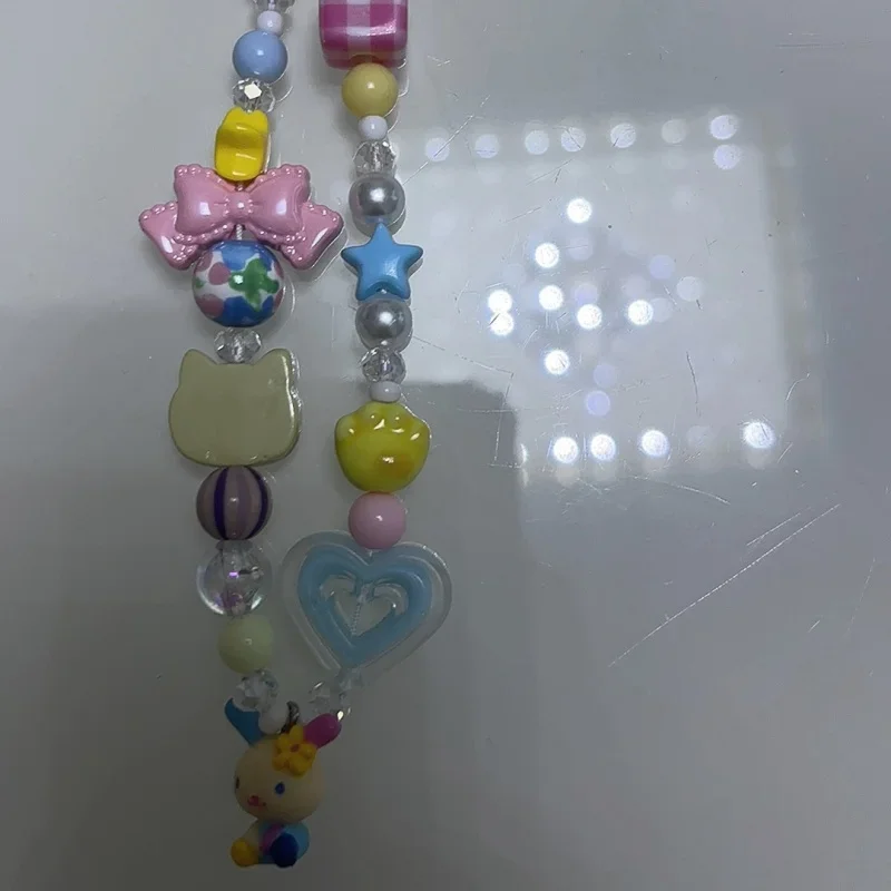 تعليقة هاتف كرتونية ملونة بخرز - مراجعة Phone Accessories Charms وسعره