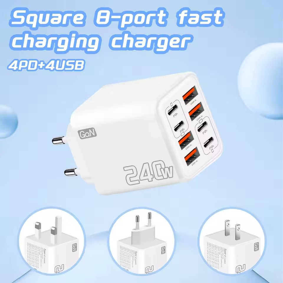 شاحن USB C بقوة 240 واط بتقنية - مراجعة Phone Accessories Supplier وسعره