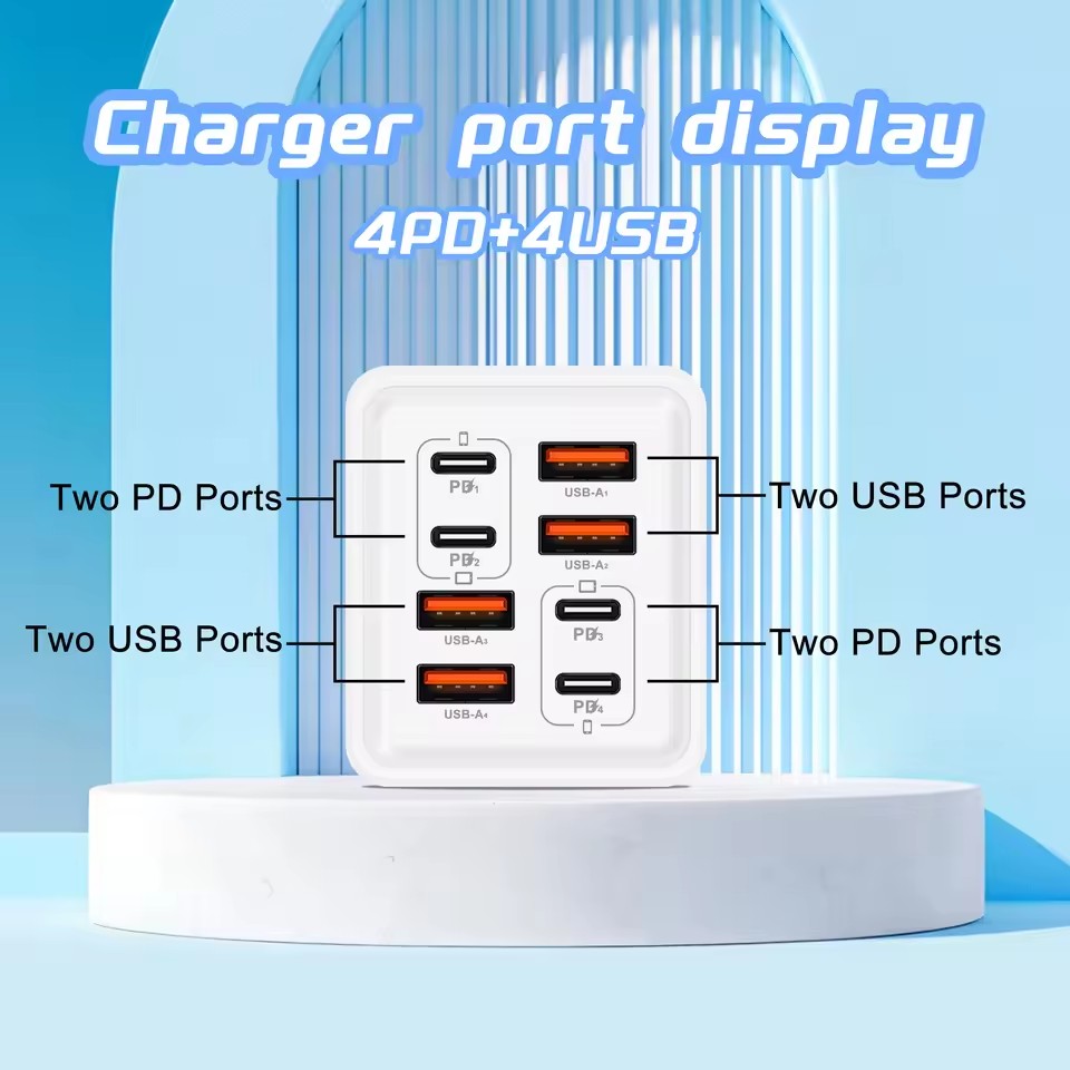 شاحن USB C بقوة 240 واط بتقنية - مراجعة Phone Accessories Supplier وسعره