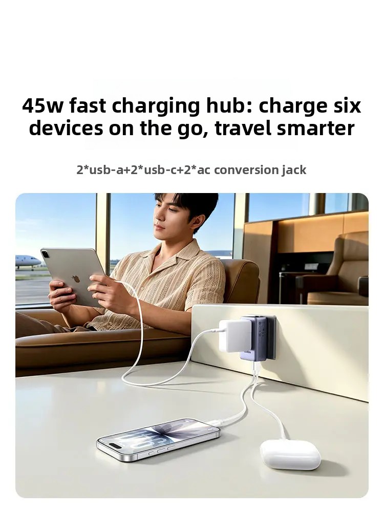 محول UGREEN 45 واط، شاحن سفر ع - مراجعة Phone Accessories Uk وسعره