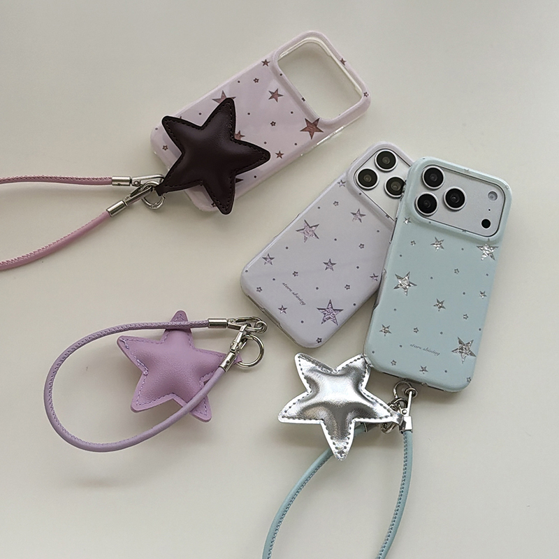 جراب هاتف كوري لطيف بتصميم نجم - مراجعة Phone Accessories Charms وسعره