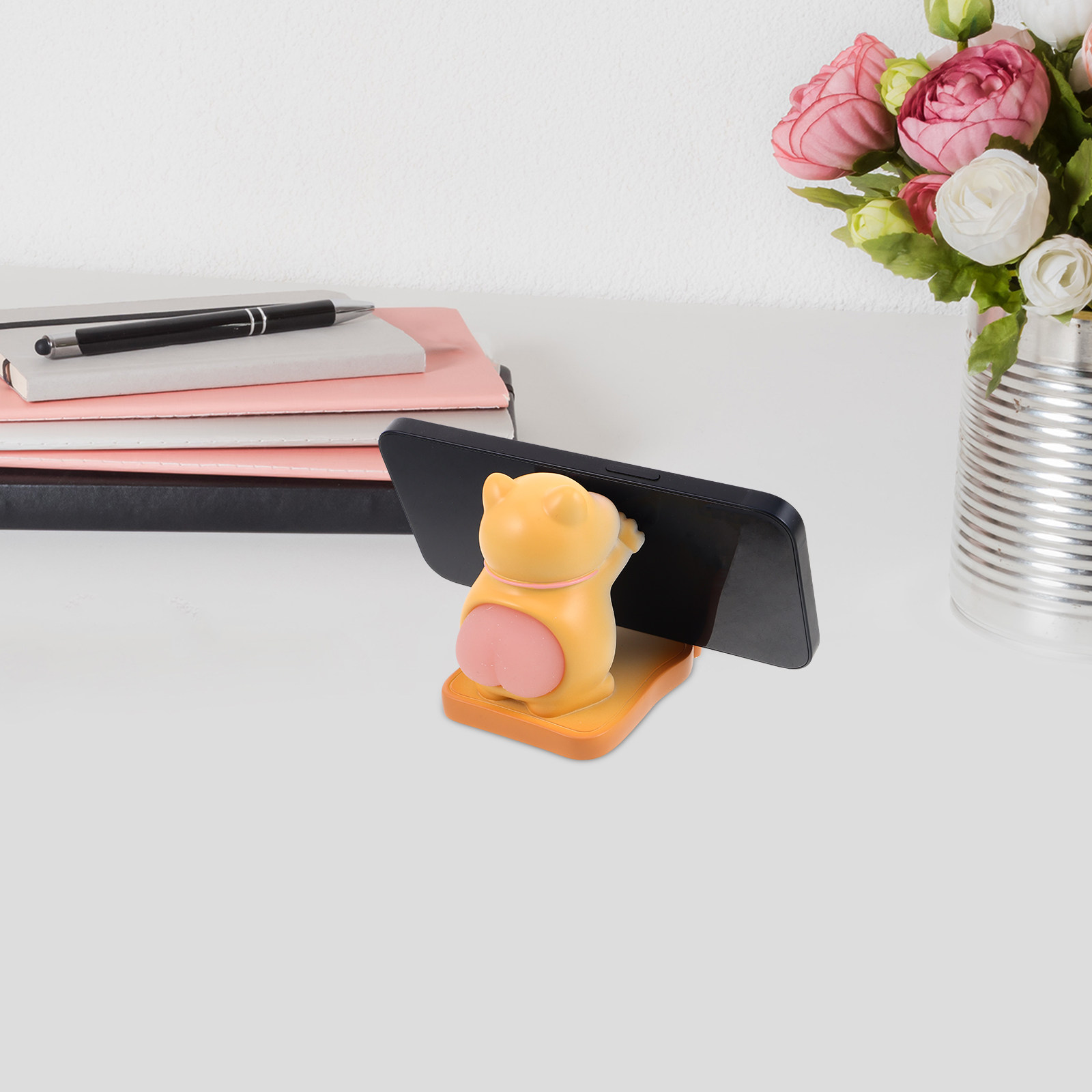 حامل هاتف مكتبي على شكل قطة من - مراجعة Phone Accessories Cute وسعره