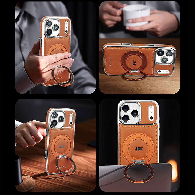 حافظة هاتف جلدية فاخرة بمسند د - مراجعة Phone Accessories Popsocket وسعره